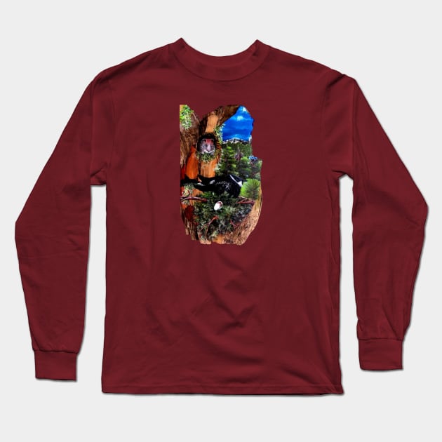 Endangered Long Sleeve T-Shirt by SeanKalleyArt